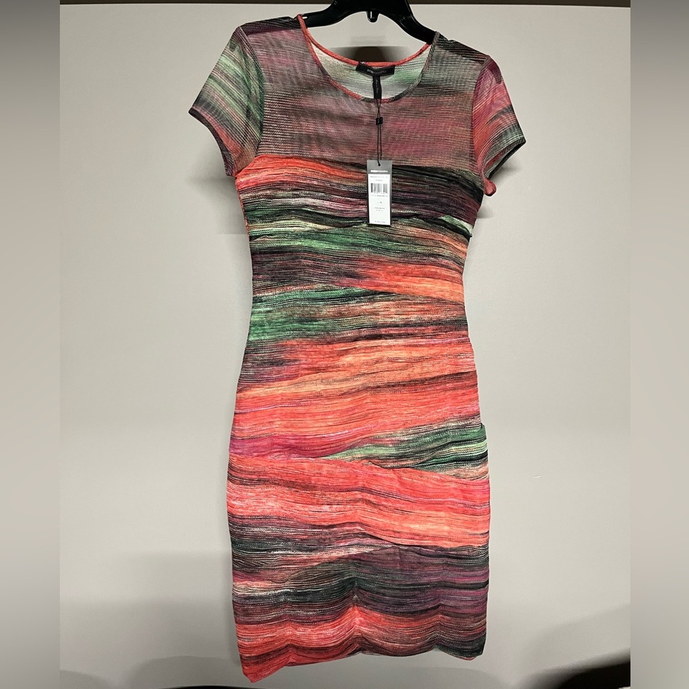 NWT BCBGMaxAzria Donna Bodycon Midi Dress